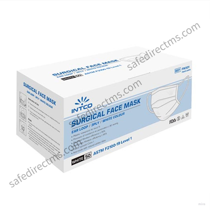 Intco ASTM Level 3 Blue Surgical Mask