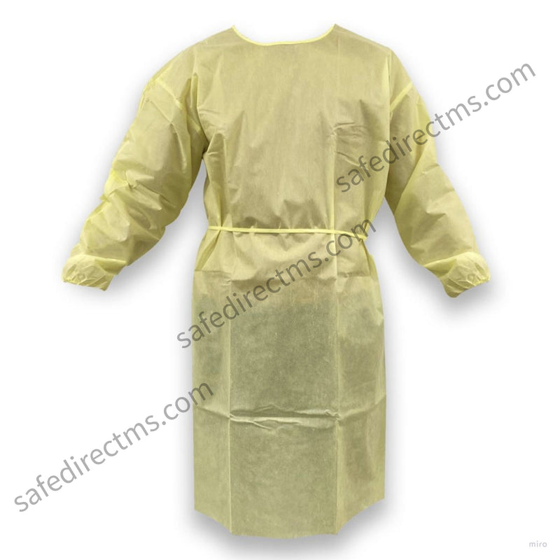 Level 1 Yellow Isolation Gown (SMS)