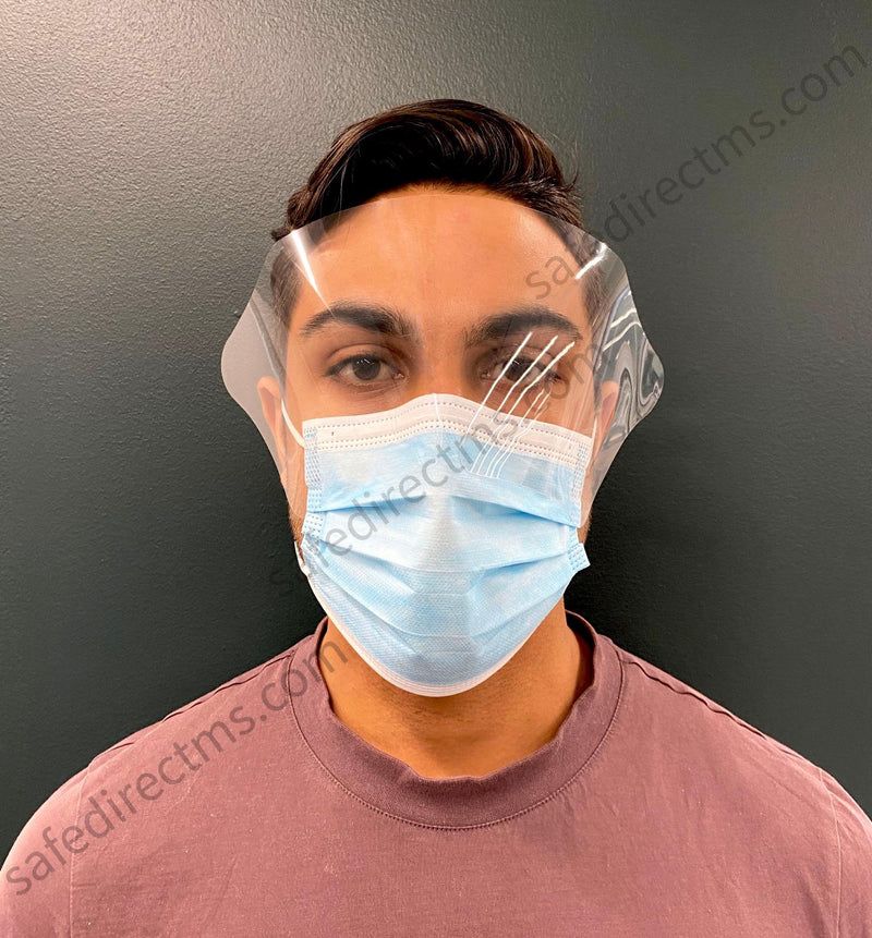 Surgical Mask Face Shield (ASTM Level 1)