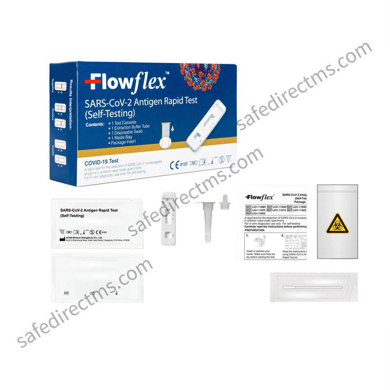 Flowflex COVID-19 Antigen Rapid Test (5-pack)