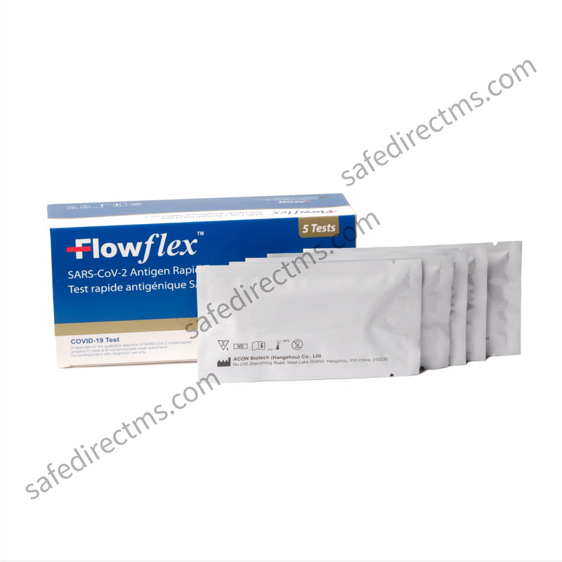 Flowflex COVID-19 Antigen Rapid Test (5-pack)