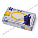 Disposable Nitrile Gloves - Medline SensiCare Silk Size: S (250 Gloves/ Box)
