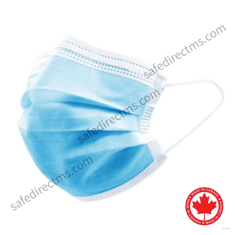 Canadian Made ASTM Level 3 Blue Surgical Mask