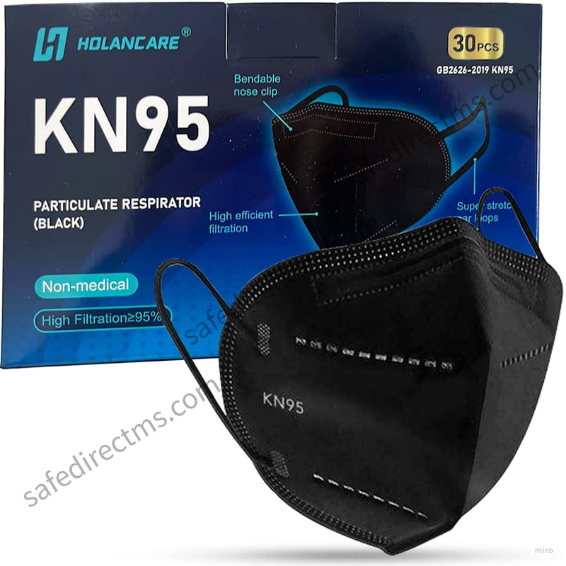 Holancare KN95 Particular Respirator (Black) - Type B