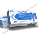 Disposable Nitrile Gloves - AdvanCare Size: M (100 Gloves/ Box)