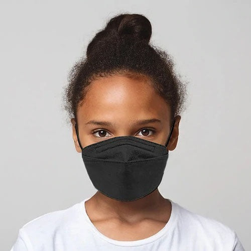 Kids KN95 Protective Mask - Type A Black