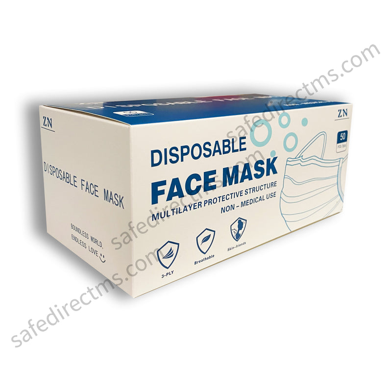 Type 2 Surgical Mask BFE ≥ 98% With Box